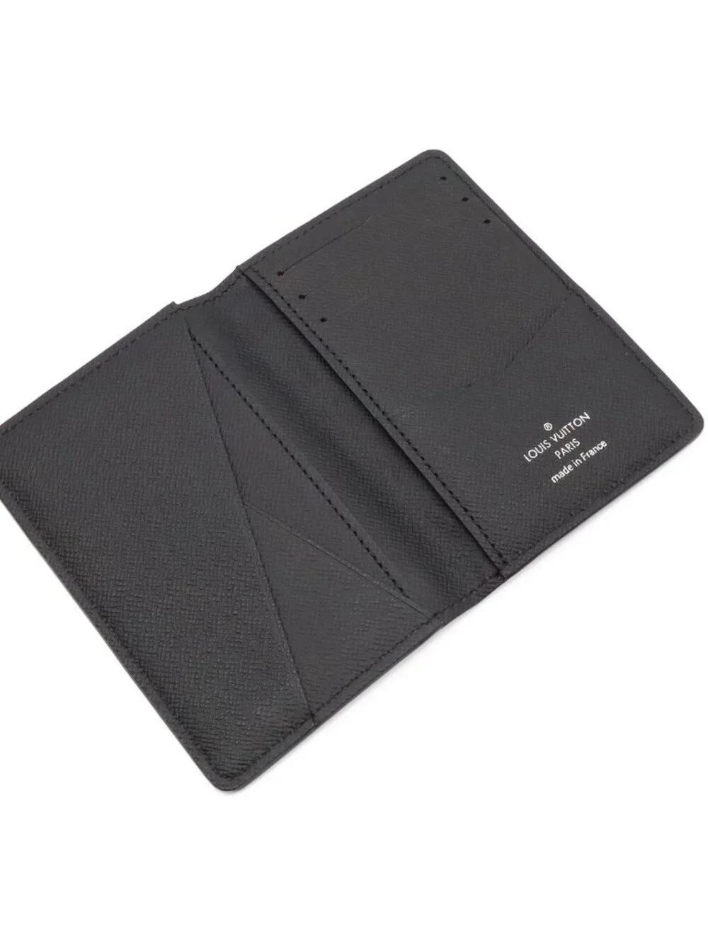 Louis Vuitton Epi Pocket Organizer Card Case Business Noir Black